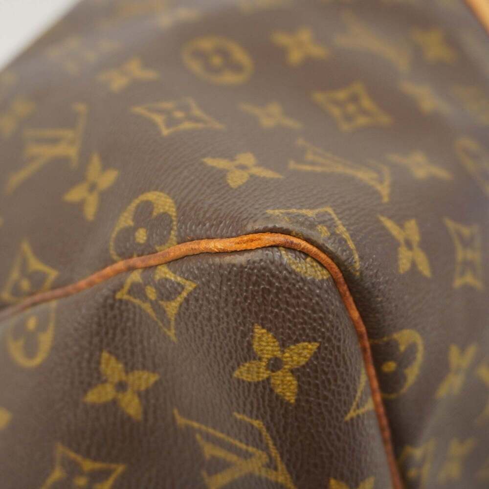 LOUIS VUITTON Brown Monogram Keepall 55 Boston Bag - Picture 7 of 16